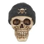 Eleanoras Skull Ornament with Beanie Figurines & Sculptures