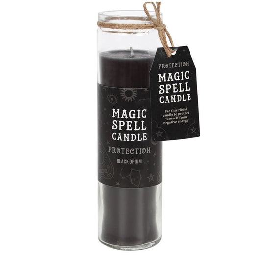 OPIUM PROTECTION SPELL TUBE CANDLE SPELL CANDLES from Eleanoras