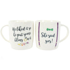 Eleanoras She said Yes Set Of 2 Mugs Mugs