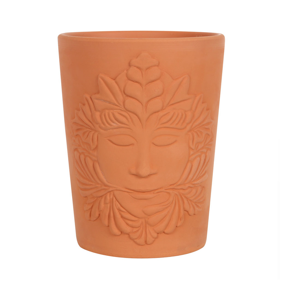 Eleanoras Green Goddess Terracotta Plant Pot 