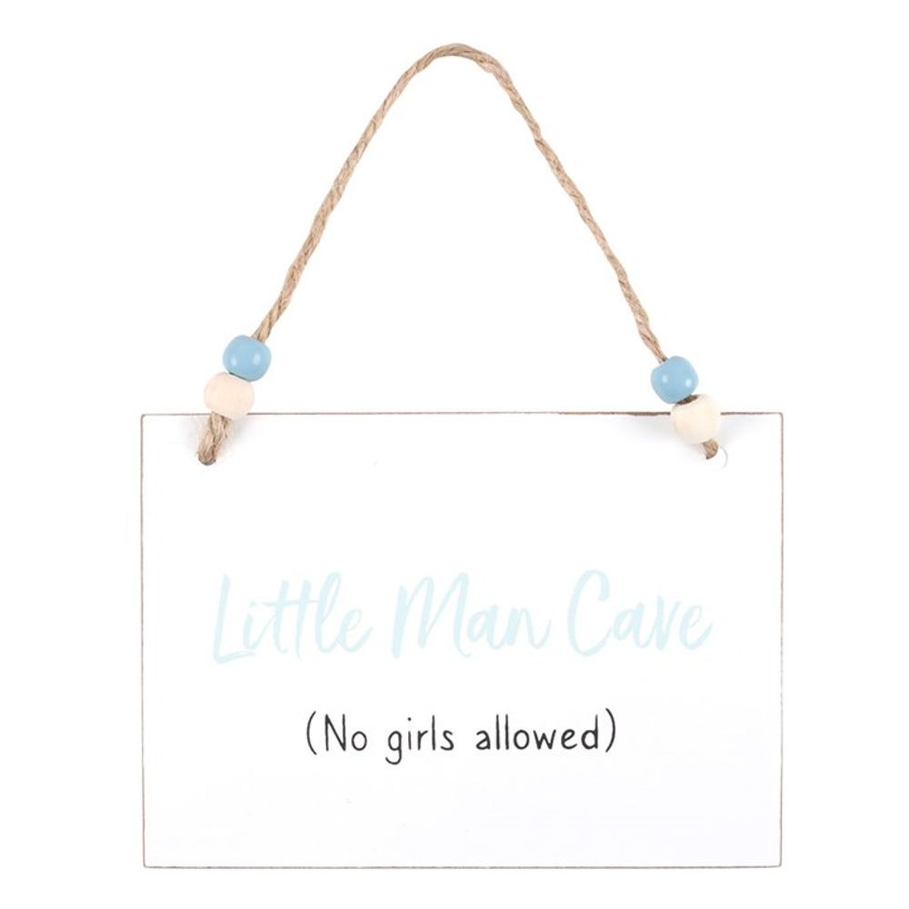 Eleanoras Little Man Cave Hanging Sign Signs & Plaques