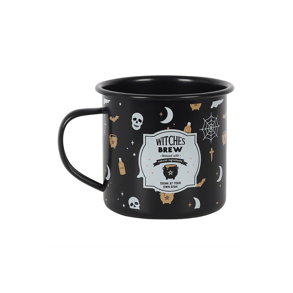 Eleanoras Witches Brew Enamel Mug Mugs