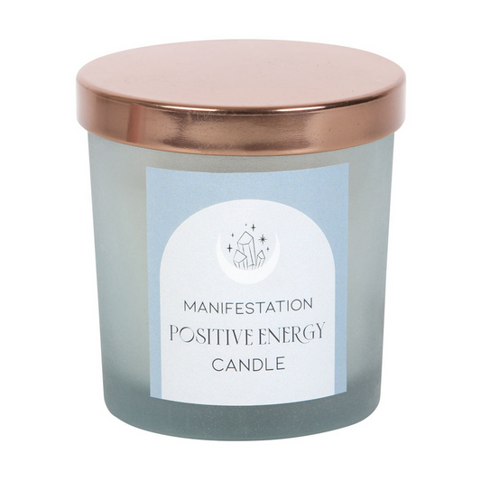 POSITIVE ENERGY WHITE SAGE CRYSTAL CHIP CANDLE Candles - Scented from Eleanoras