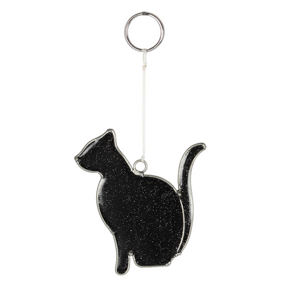 Mystical Black Cat Suncatcher  from Eleanoras