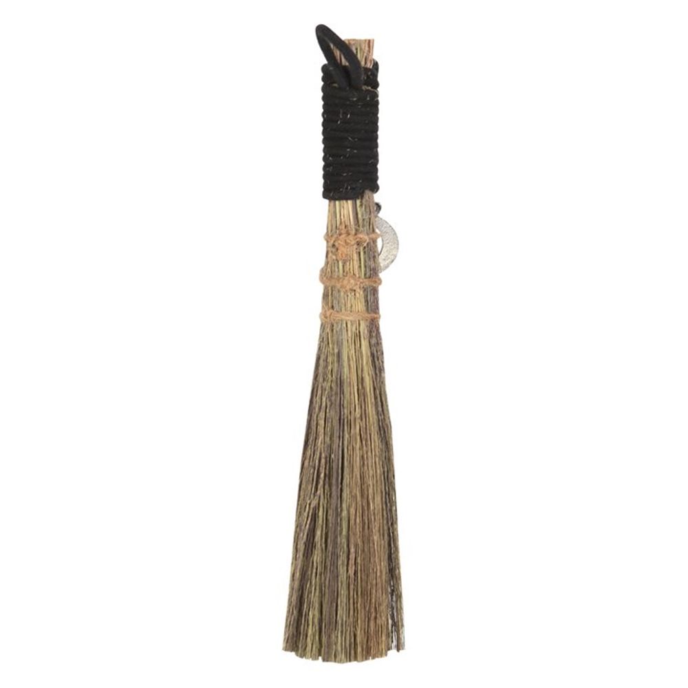 Eleanoras Broom with Crescent Moon Charm 