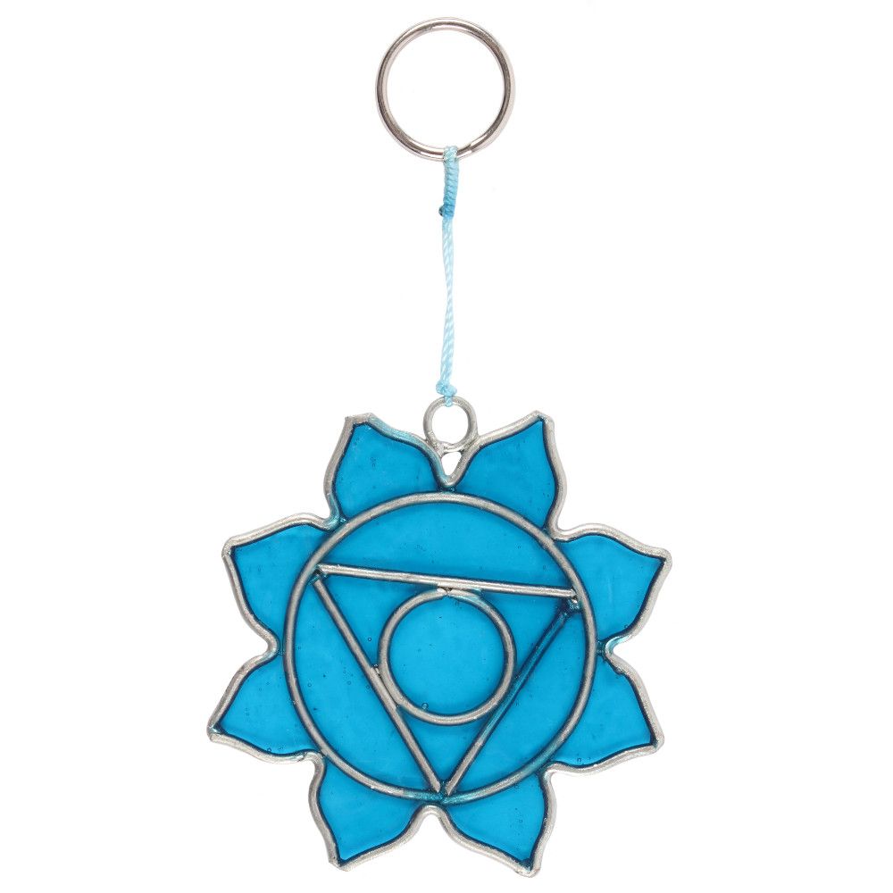 Eleanoras THROAT CHAKRA SYMBOL MINI SUNCATCHER SUNCATCHERS