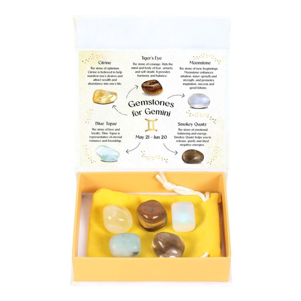 Eleanoras Gemini Crystal Tumblestone Set Crystals