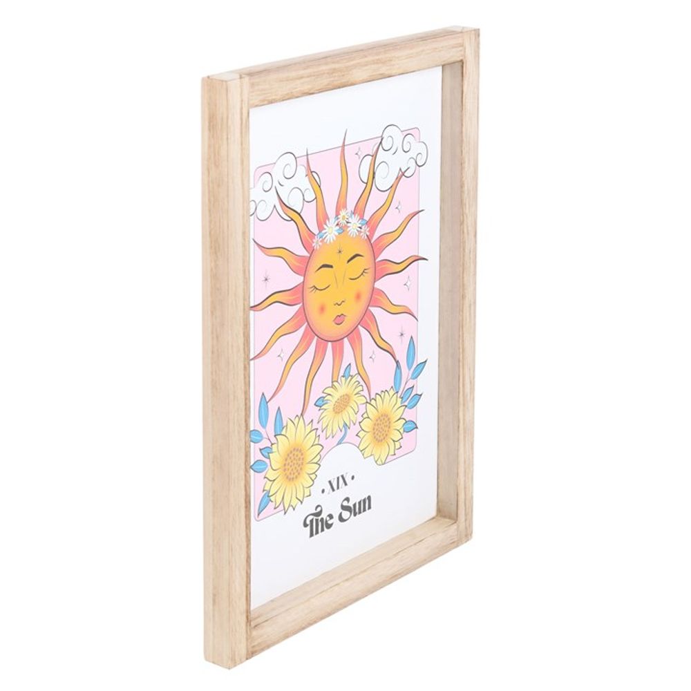 Eleanoras THE SUN CELESTIAL FRAMED PRINT Framed Prints