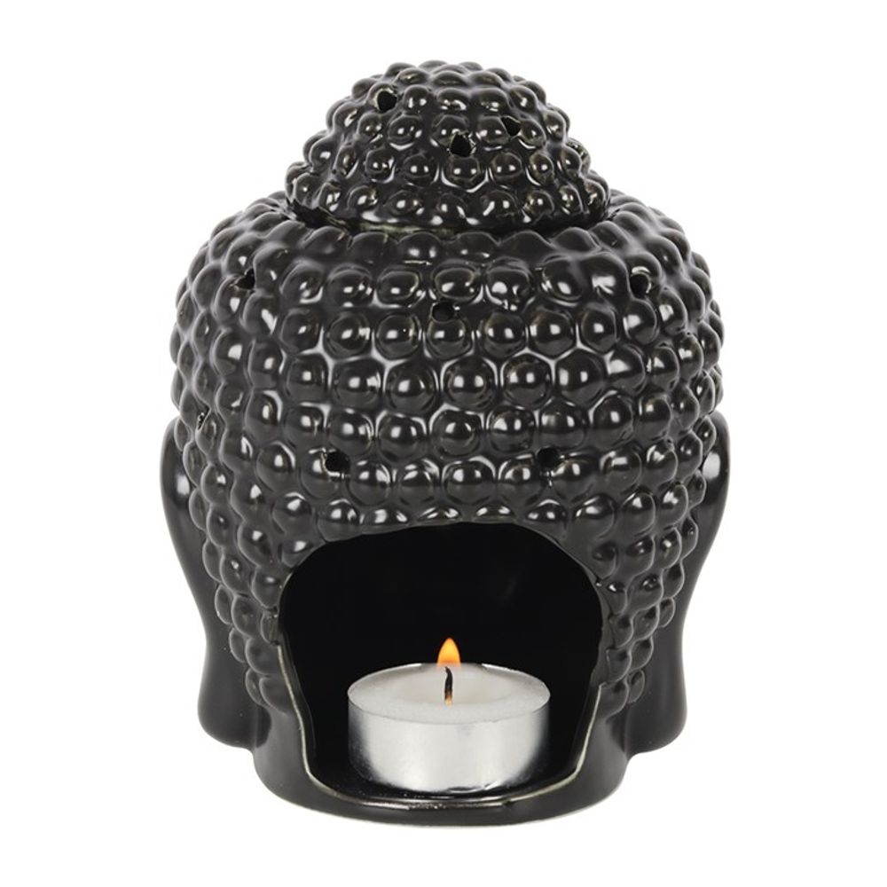 Eleanoras BLACK BUDDHA HEAD OIL BURNER Oil Burners