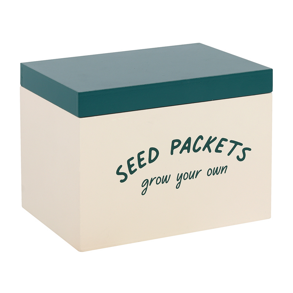 Eleanoras SEED PACKET STORAGE BOX Boxes & Chests