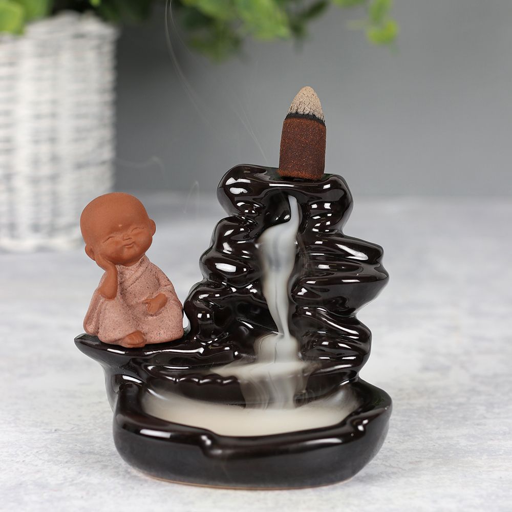 Eleanoras Buddha Waterfall Backflow Incense Burner 