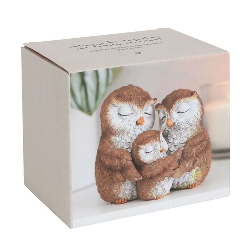 OWL-WAYS BE TOGETHER OWL FAMILY ORNAMENT