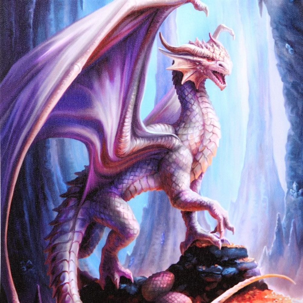 Eleanoras TREASURE TROVE CANVAS PLAQUE BY ANNE STOKES 