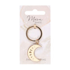 Eleanoras Moon Phase Crescent Enamel Keyring Keyrings