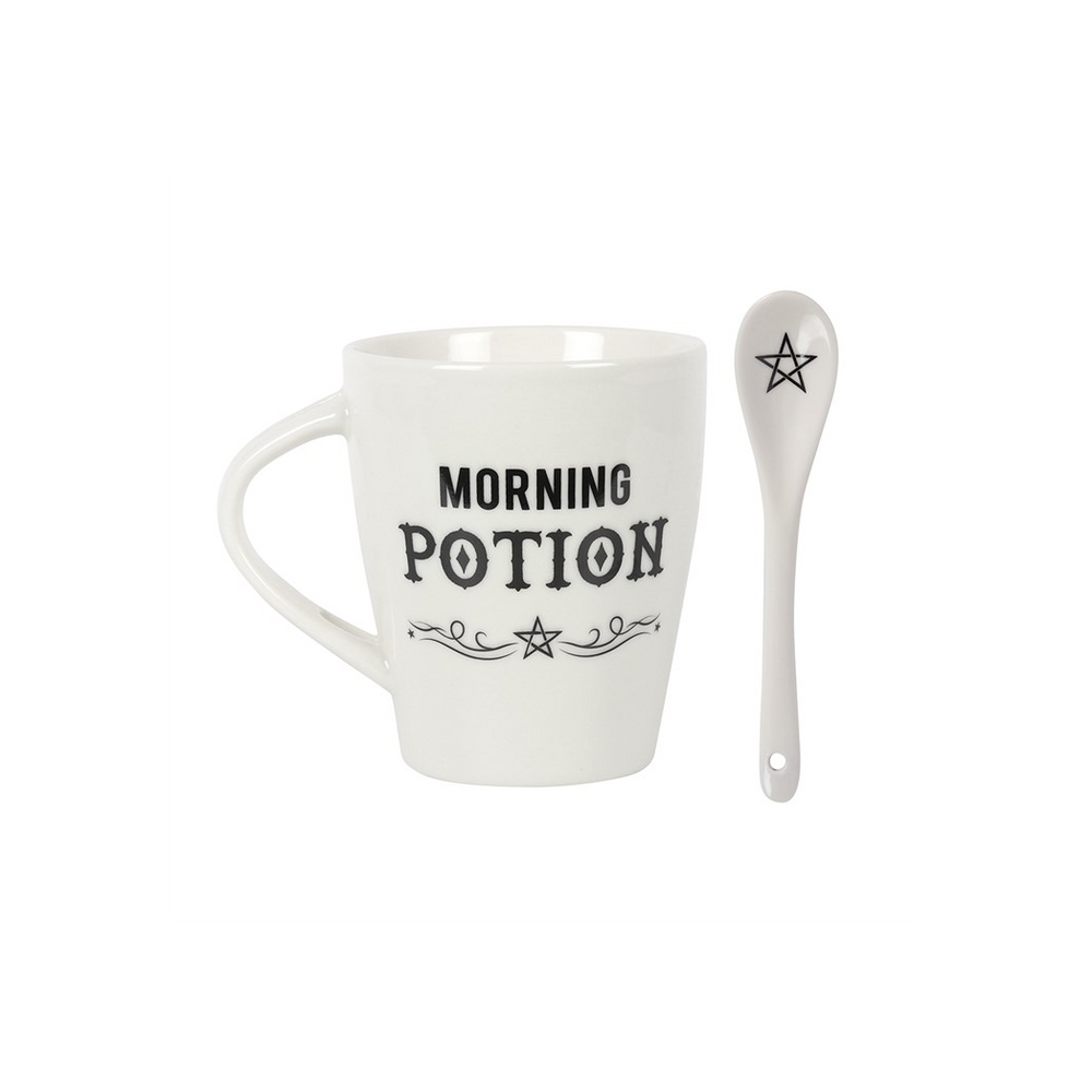 MORNING POTION MUG & SPOON SET