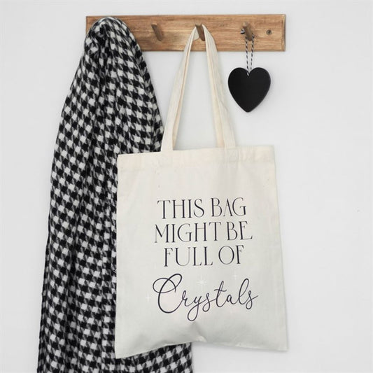 FULL OF CRYSTALS TOTE BAG Totes & Shopping Bags from Eleanoras