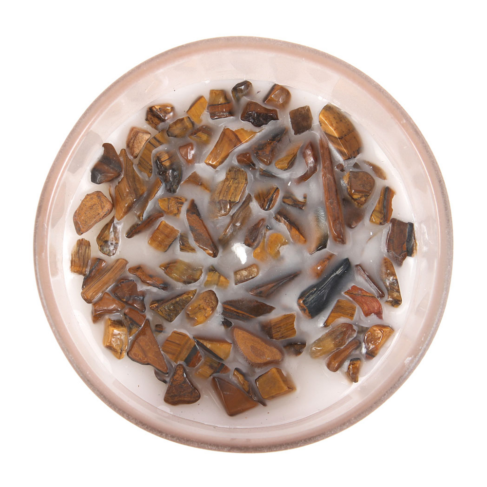 Eleanoras FULL MOON EUCALYPTUS MANIFESTATION CANDLE WITH TIGERS EYE Candles