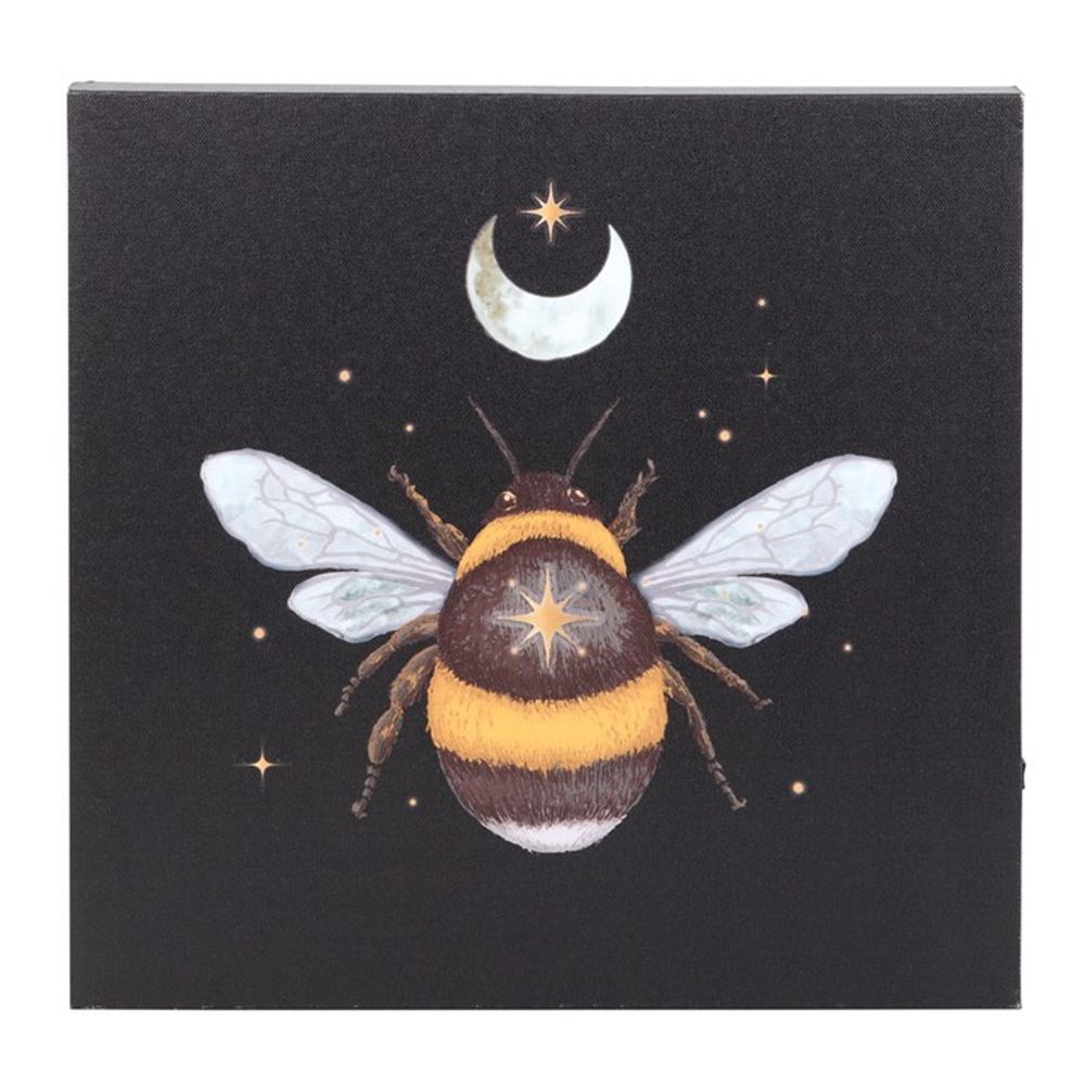 Eleanoras FOREST BEE LIGHT UP CANVAS PLAQUE Canvases