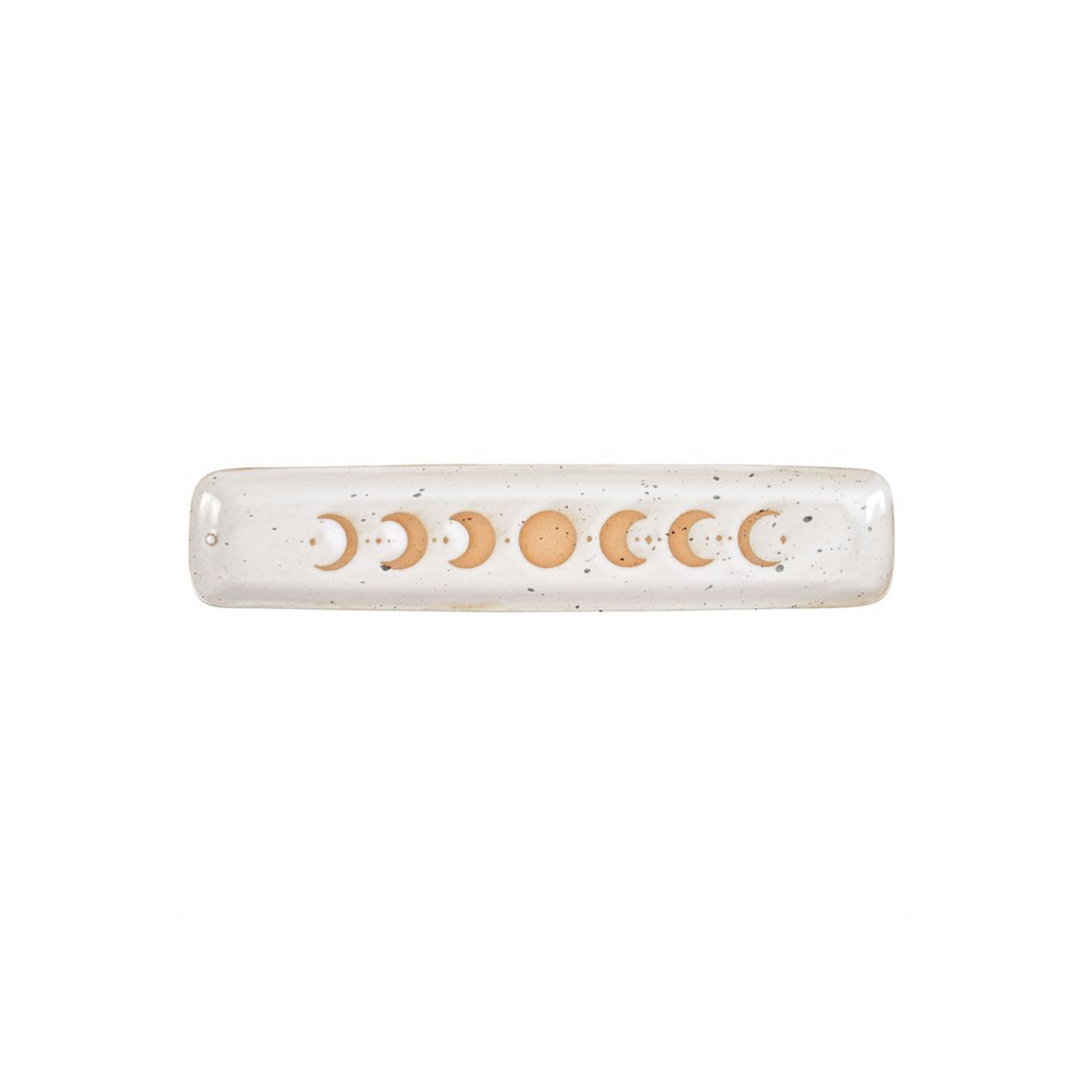 Eleanoras Moon Phase Ceramic Ash Catcher Incense Holders