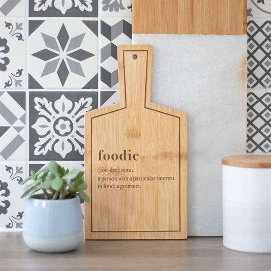 FOODIE BAMBOO SERVING BOARD Serving Boards from Eleanoras