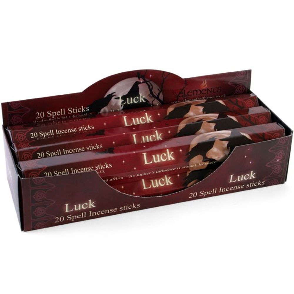 Eleanoras Set of 6 Packets of Luck Spell Incense Sticks by Lisa Parker 