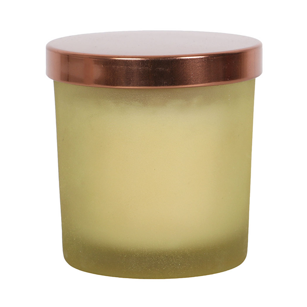 Eleanoras New Moon Wild Orange Manifestation Candle with Clear Quartz Candles