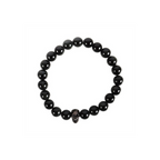Eleanoras Black Obsidian Skull Bracelet Jewellery