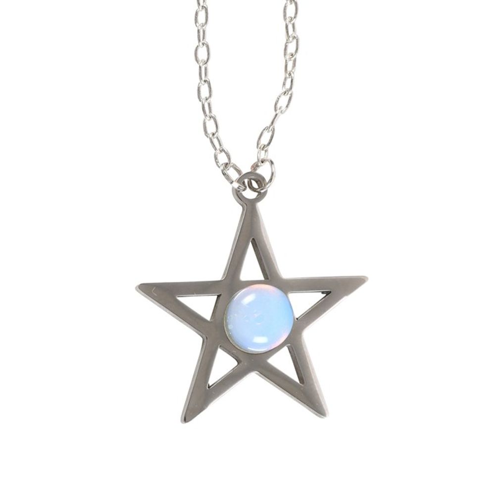 Eleanoras OPALITE STAR NECKLACE CARD JEWELLERY