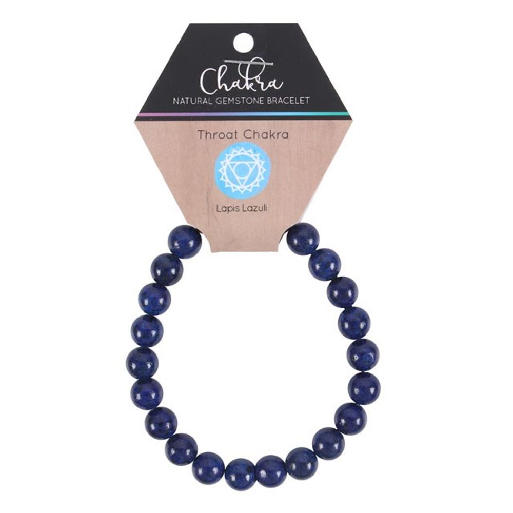 Throat Chakra Lapis Lazuli Gemstone Bracelet Bracelets from Eleanoras