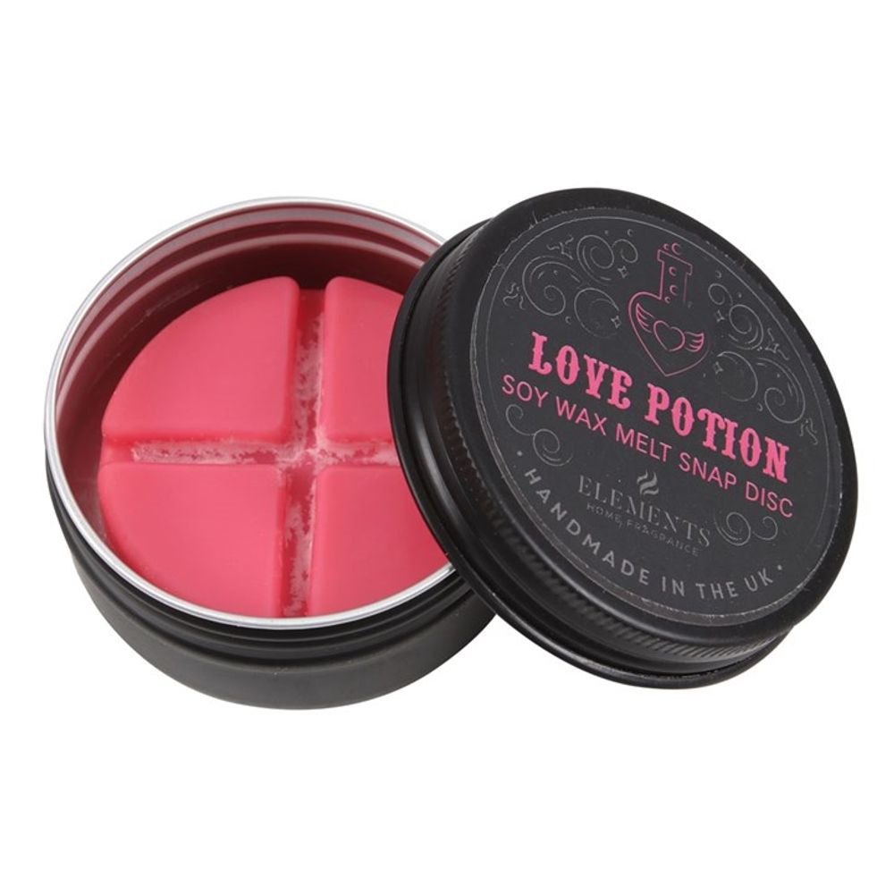 Eleanoras LOVE POTION SOY WAX SNAP DISC 