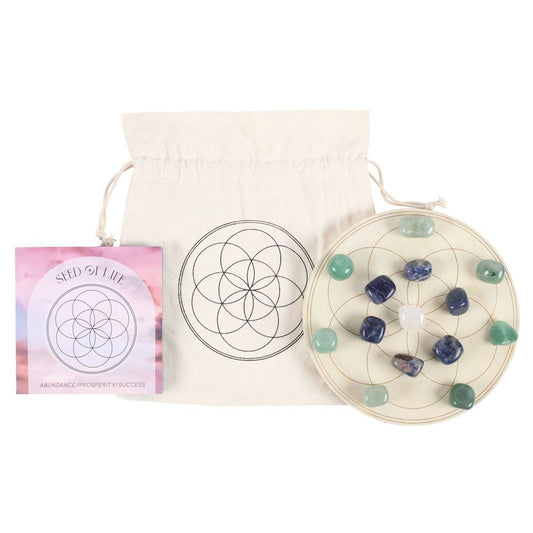 Seed of Life Crystal Grid Set  from Eleanoras