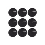 Eleanoras Pack of 9 Opium Scented Black Tealights Candles