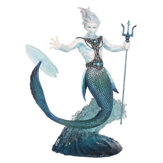 Water Elemental Wizard Figurine by Anne Stokes  from Eleanoras