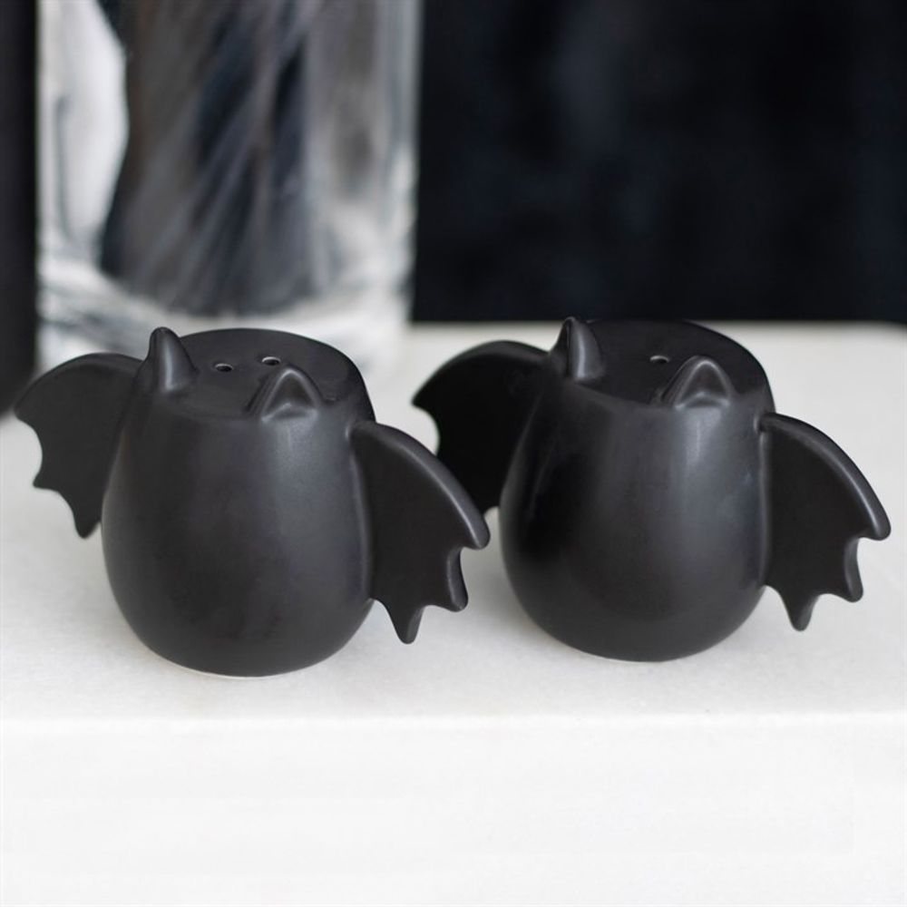 Eleanoras Bat Wing Salt & Pepper Shakers Condiment Sets