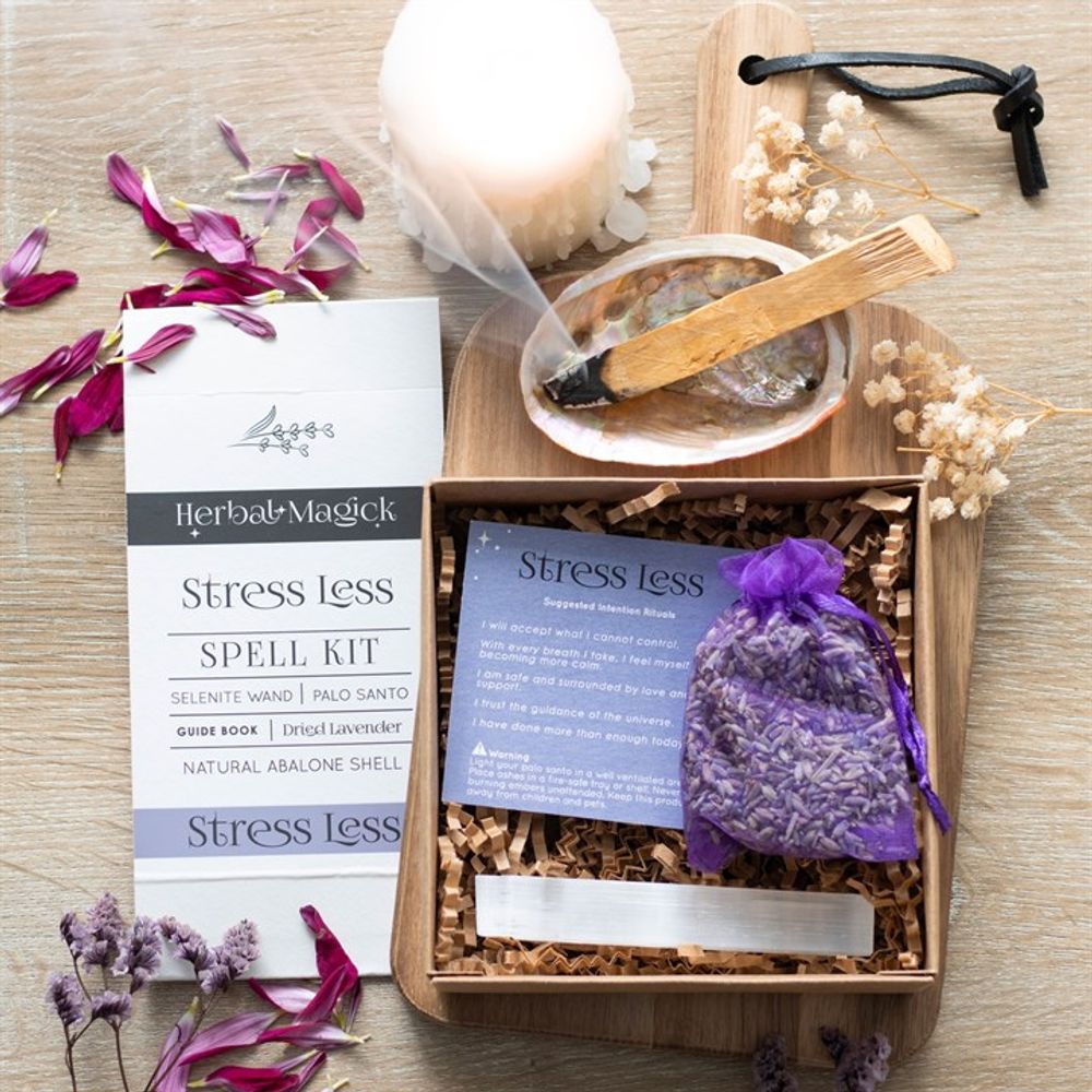 Eleanoras Stress Less Herbal Magick Spell Kit 