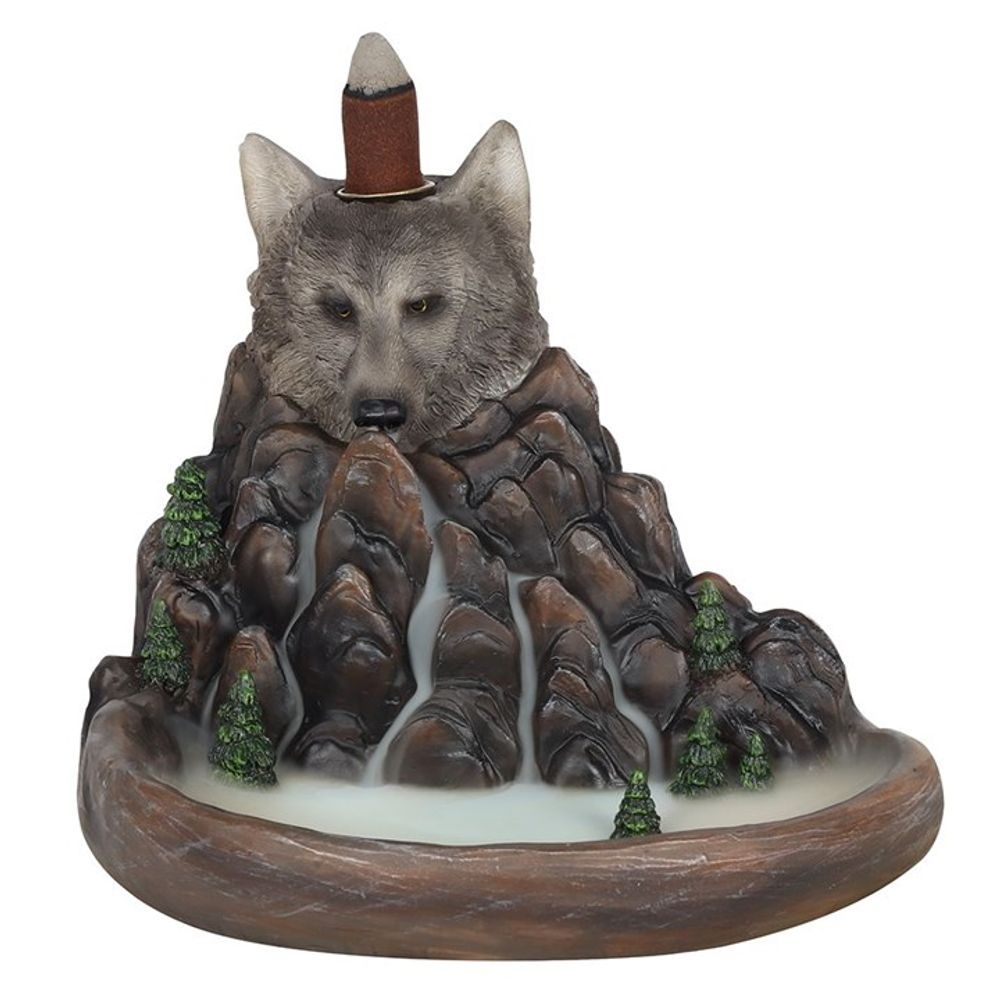 Eleanoras GREY WOLF BACKFLOW INCENSE BURNER Backflow Burners