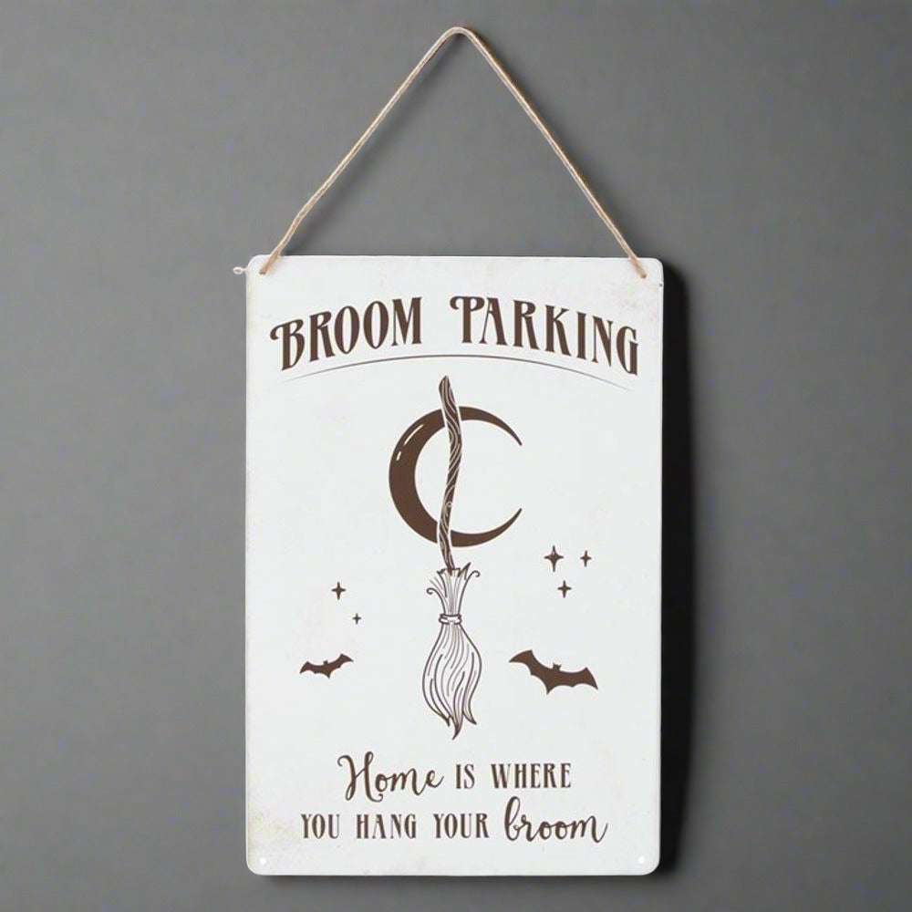Eleanoras Broom Parking Metal Sign Signs & Plaques