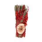 Eleanoras Rosemary, Sage & Red Jasper Ritual Wand Smudge Stick 6in Smudge Sticks