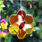 Eleanoras Bee & Honeycomb Suncatcher Suncatchers