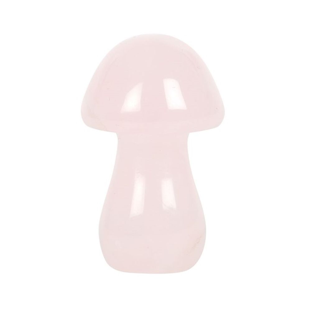 Eleanoras Magical Rose Quartz Crystal Mushroom Crystals