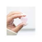 Eleanoras I LOVE YOU ROSE QUARTZ CRYSTAL HEART IN A BAG 