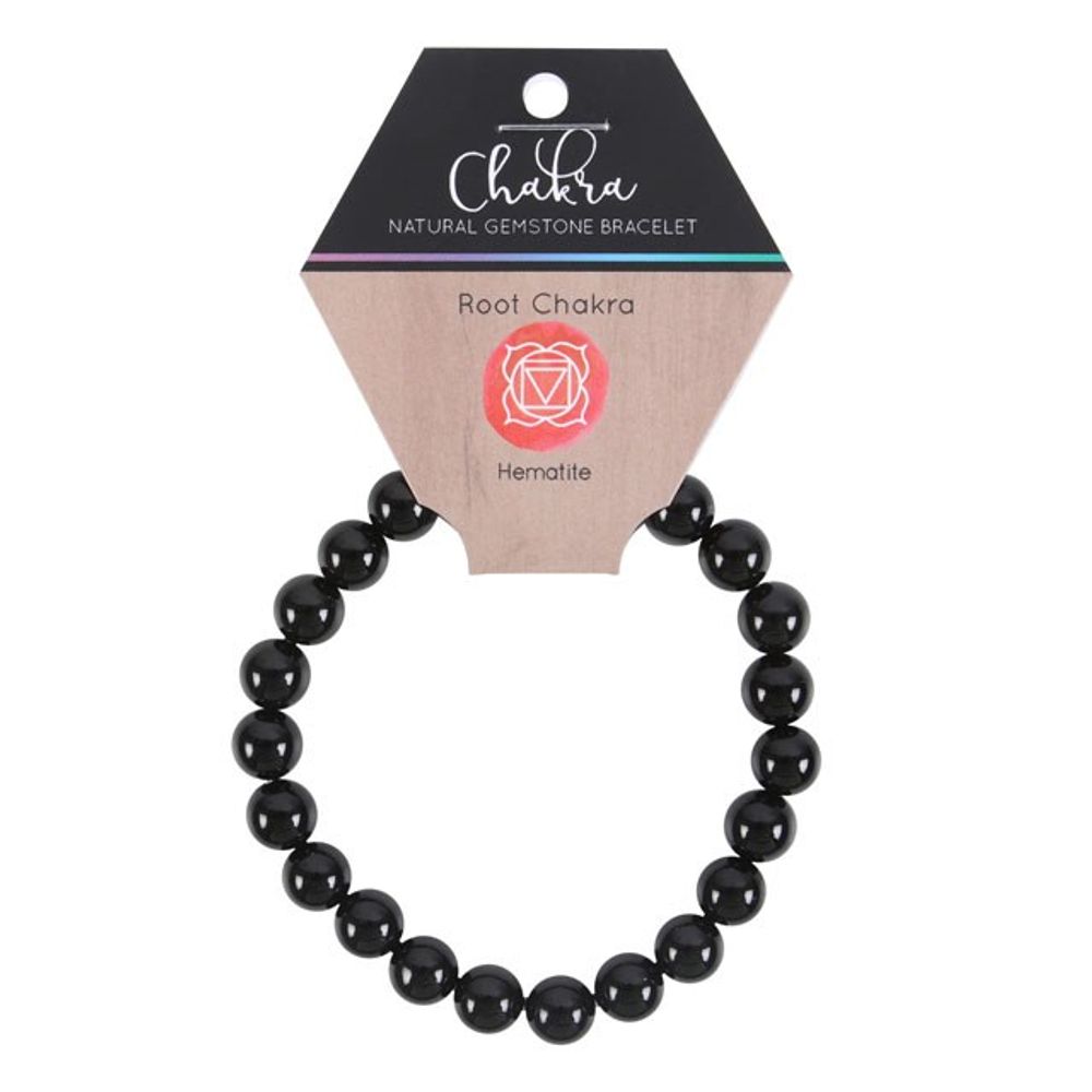 Eleanoras Root Chakra Hematite Gemstone Bracelet JEWELLERY