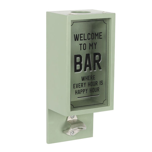 Green Garden Bar Bottle Opener Plaque Bottle Openers from Eleanoras