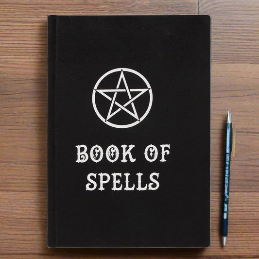 BOOK OF SPELLS VELVET A5 NOTEBOOK NOTEBOOKS from Eleanoras