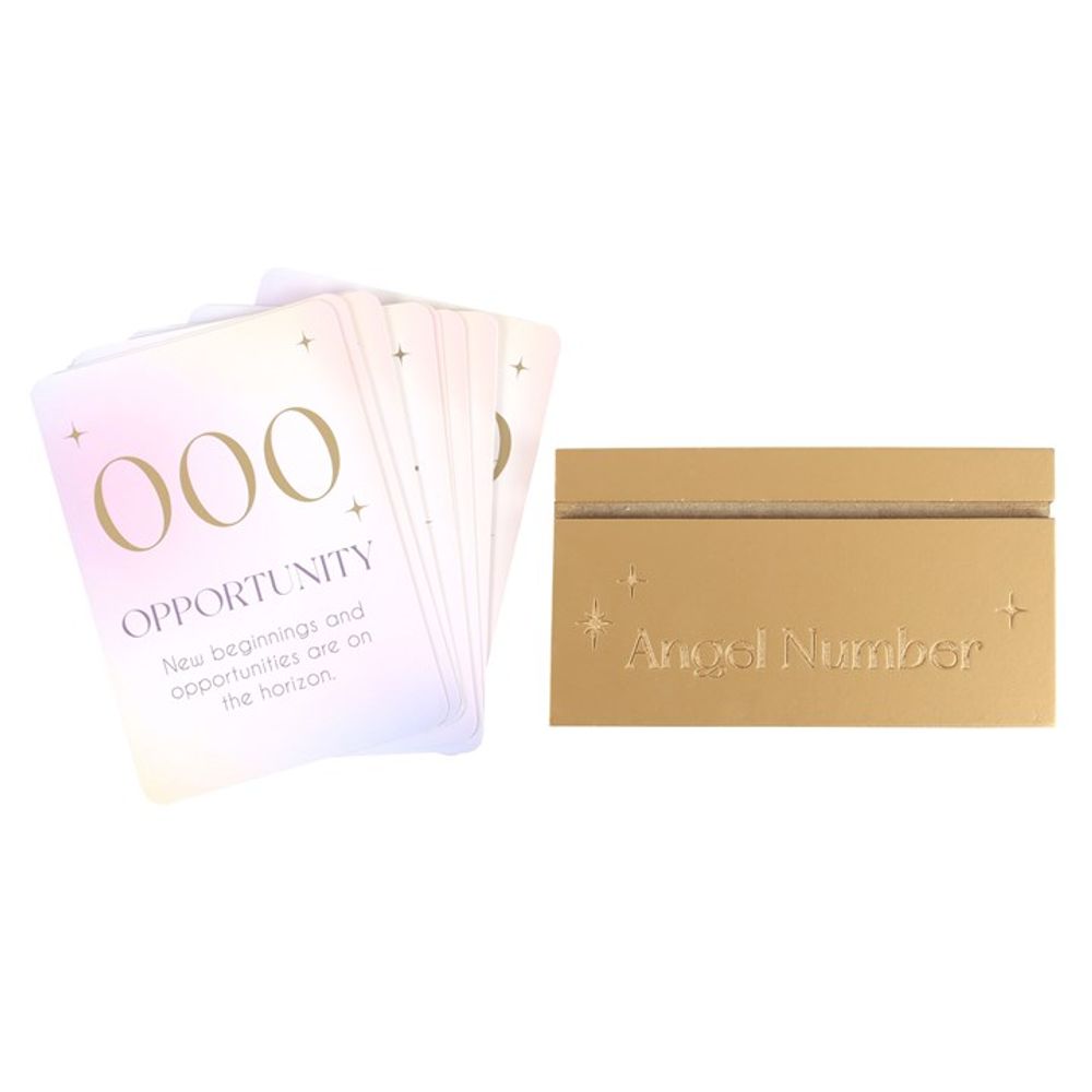 Eleanoras Angel Number Affirmation Cards With Stand Affirmation Cards