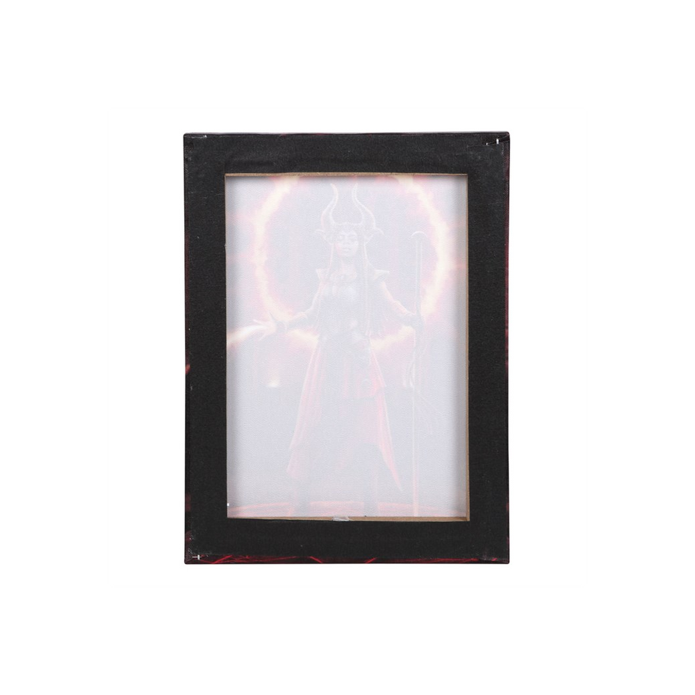 Eleanoras FIRE ELEMENT SORCERESS CANVAS PLAQUE BY ANNE STOKES Canvases