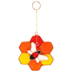 Eleanoras Bee & Honeycomb Suncatcher Suncatchers