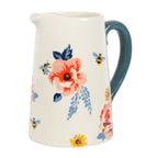 Eleanoras BEE-UTIFUL FLORAL CERAMIC FLOWER JUG Plant Pots