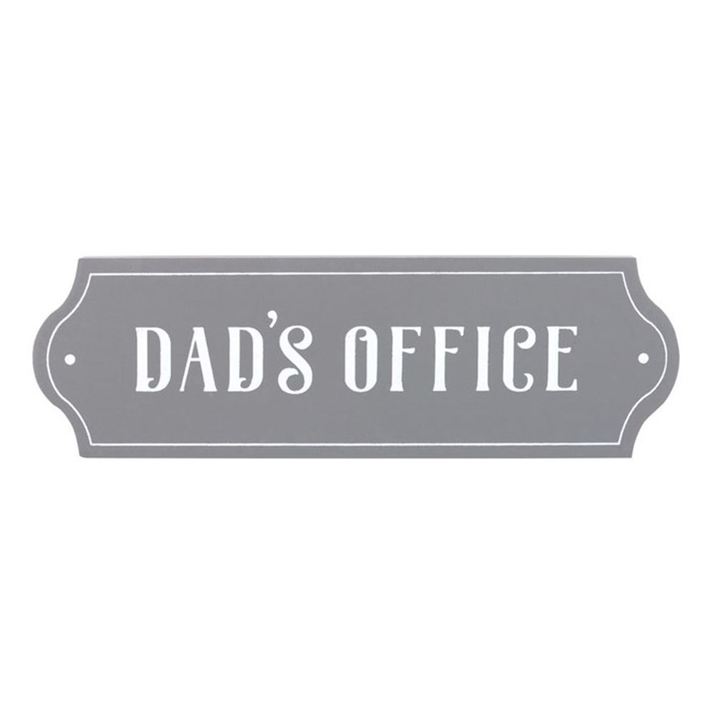 Eleanoras DAD'S OFFICE WALL PLAQUE Wall Hangings & Plaques