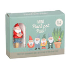 Eleanoras Set of 4 Mini Gnome Plant Pot Pals 